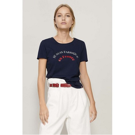 Tee shirt publicitaire femme Made in france