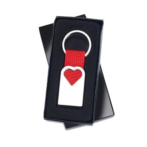 Porte-clés coeur personnalisable