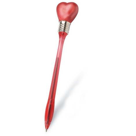 Stylo coeur personnalisable