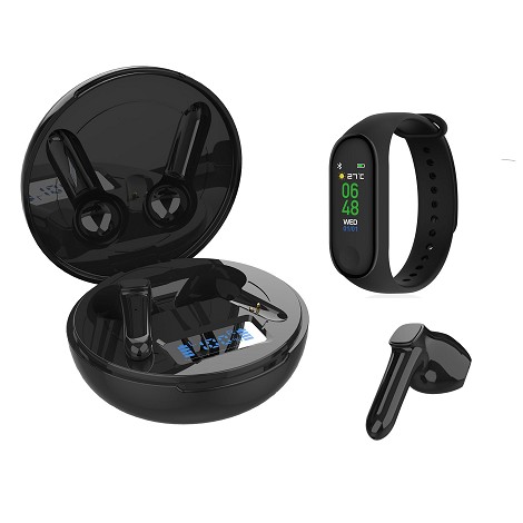 Set montre connectée et écouteurs sans fil - Blaupunkt