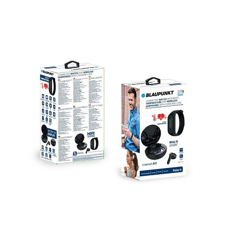 Set montre connectée et écouteurs sans fil - Blaupunkt