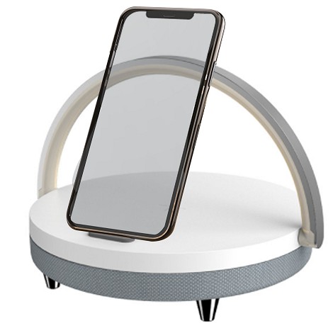 Enceinte LED bluetooth chargeur à induction