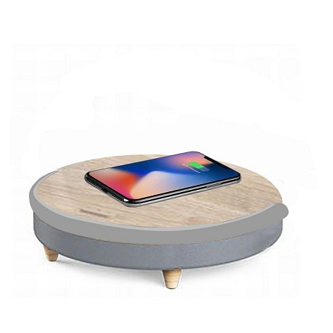 Enceinte LED bluetooth chargeur à induction