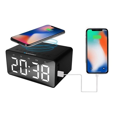 Enceinte radio réveil bluetooth