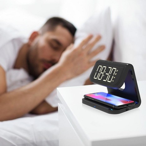 Réveil chargeur à induction - Blaupunkt