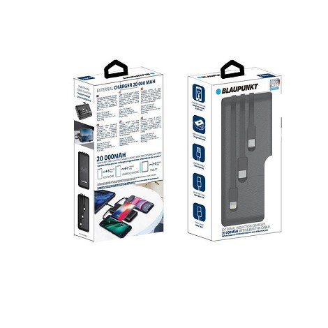 Batterie de secours 20 000 MAH chargeur induction