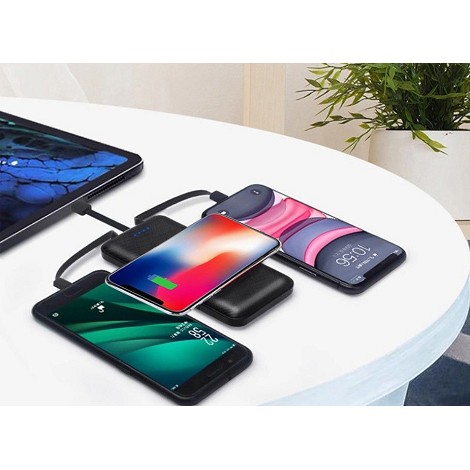 Batterie de secours 20 000 MAH chargeur induction