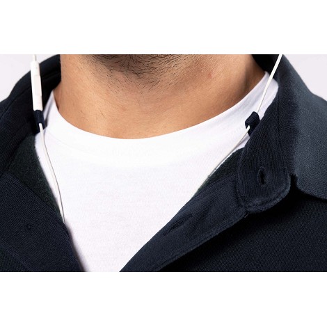 Sweat-shirt col polo