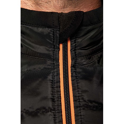 Bodywarmer bi-matière