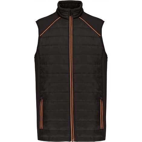 Bodywarmer bi-matière