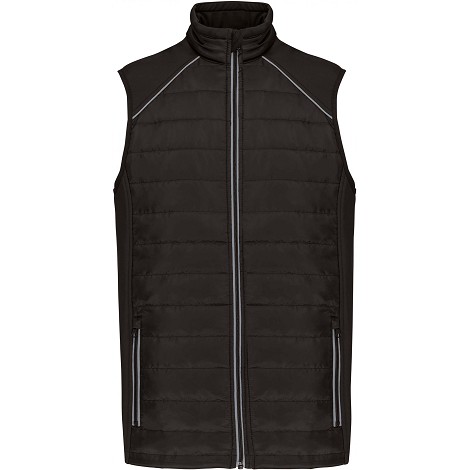 Bodywarmer bi-matière