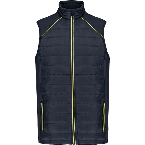 Bodywarmer bi-matière