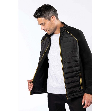 Veste bi-matière