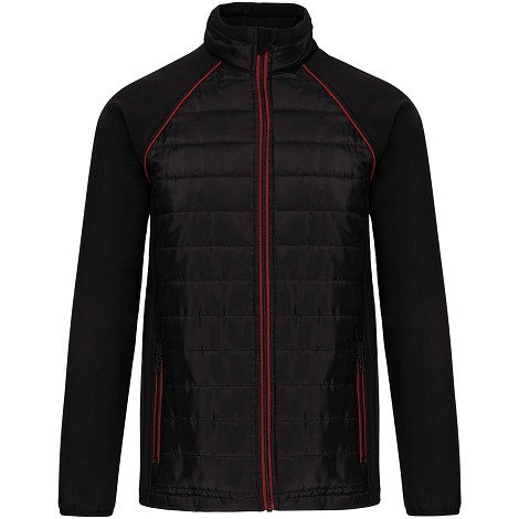 Veste bi-matière