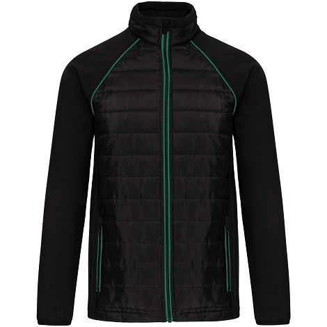 Veste bi-matière