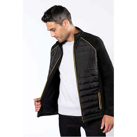 Veste bi-matière