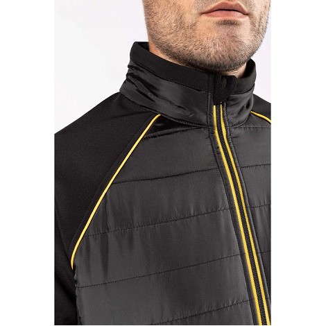 Veste bi-matière