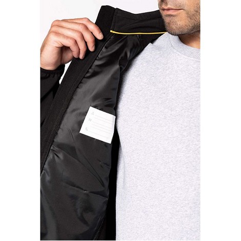 Veste bi-matière