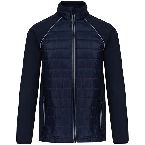 Veste bi-matière