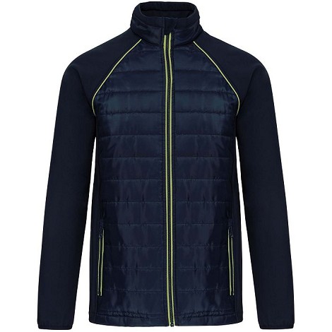 Veste bi-matière