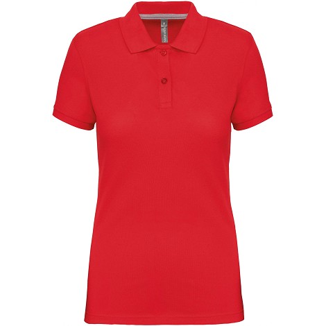 Polo manches courtes femme