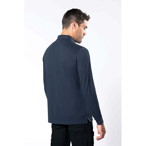 Polo manches longues homme