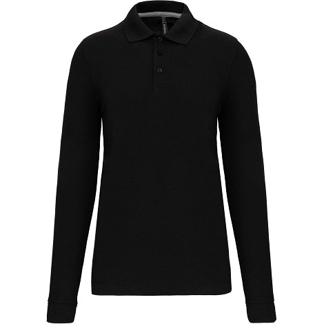 Polo manches longues homme