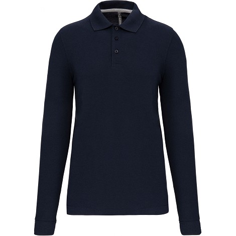 Polo manches longues homme