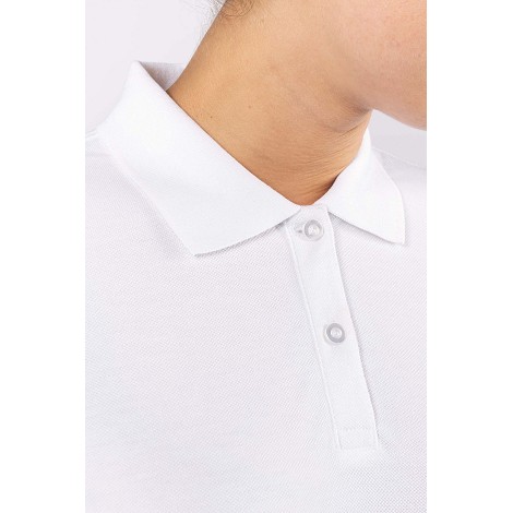 Polo manches longues femme