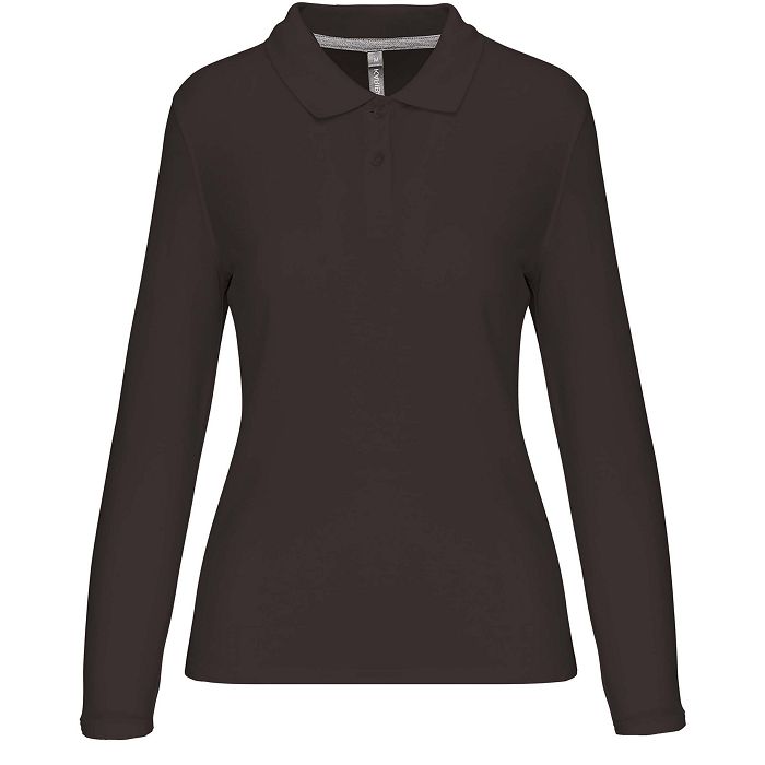  Polo manches longues femme