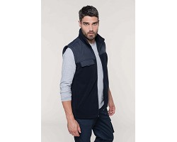 Veste polaire manches amovibles