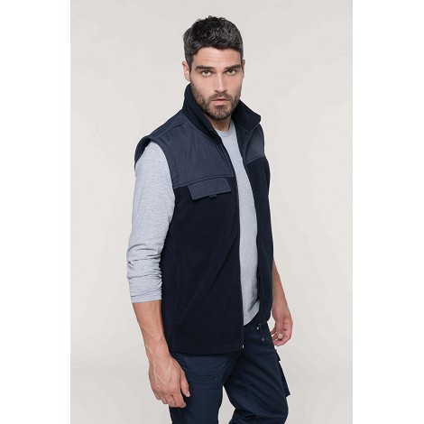 Veste polaire manches amovibles