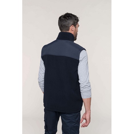 Veste polaire manches amovibles