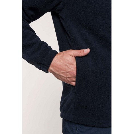 Veste polaire manches amovibles