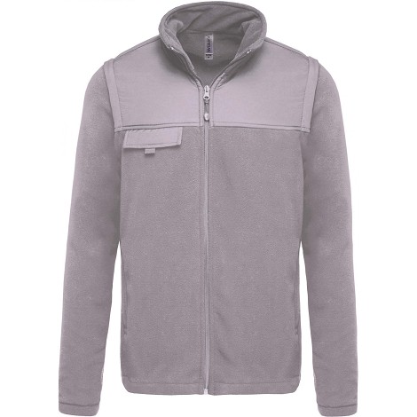 Veste polaire manches amovibles