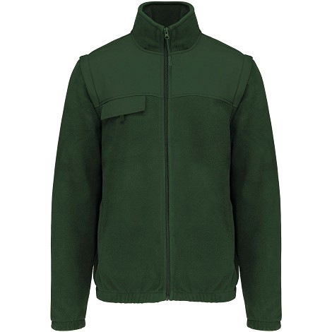 Veste polaire manches amovibles