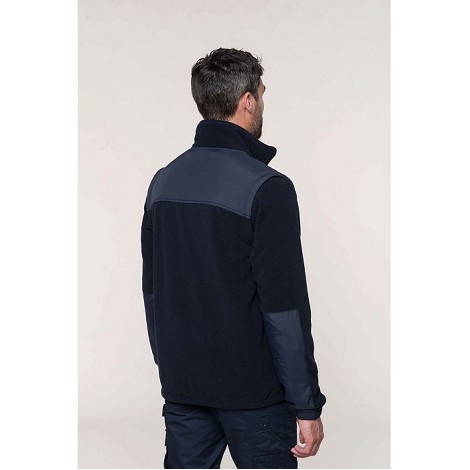 Veste polaire manches amovibles