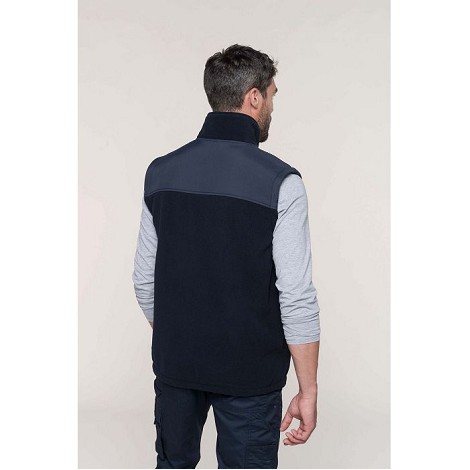 Veste polaire manches amovibles