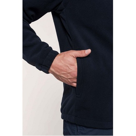 Veste polaire manches amovibles