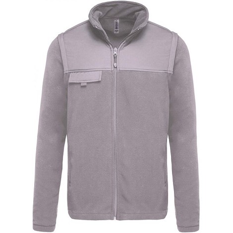 Veste polaire manches amovibles