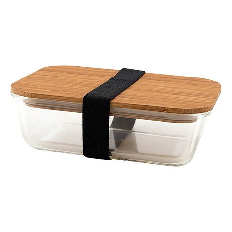 Lunchbox verre et bois - Soutien à Handicap International