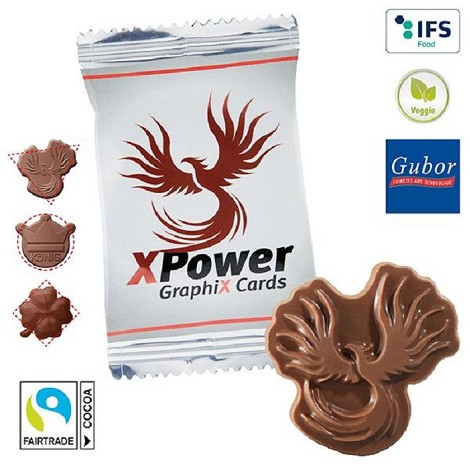 Chocolat individuel à personnaliser
