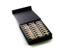 Coffret de 24 carrés de chocolat