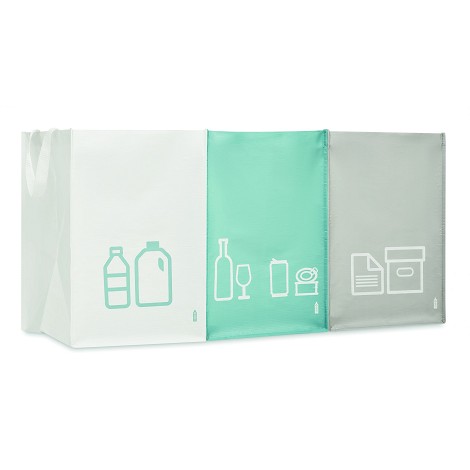 Set de trois sacs de tri