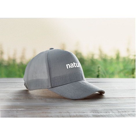 Casquette publicitaire en chanvre