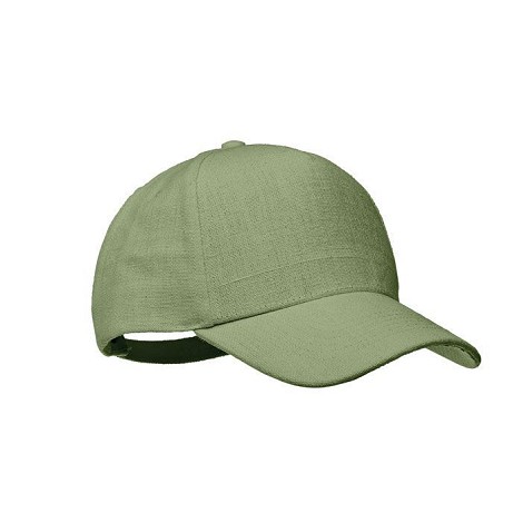 Casquette publicitaire en chanvre