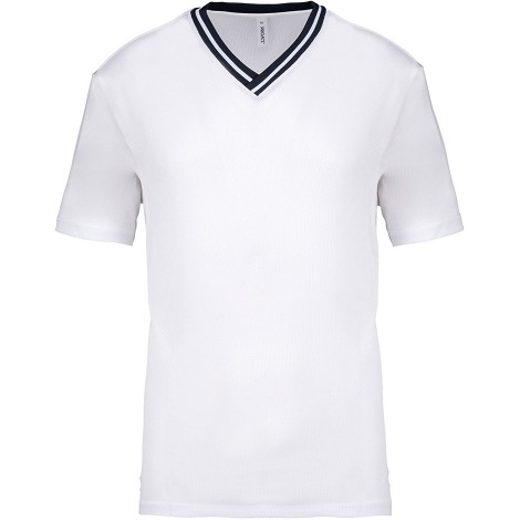 T-shirt à mailles ajourées
