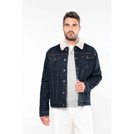 Veste pour homme denim vintage