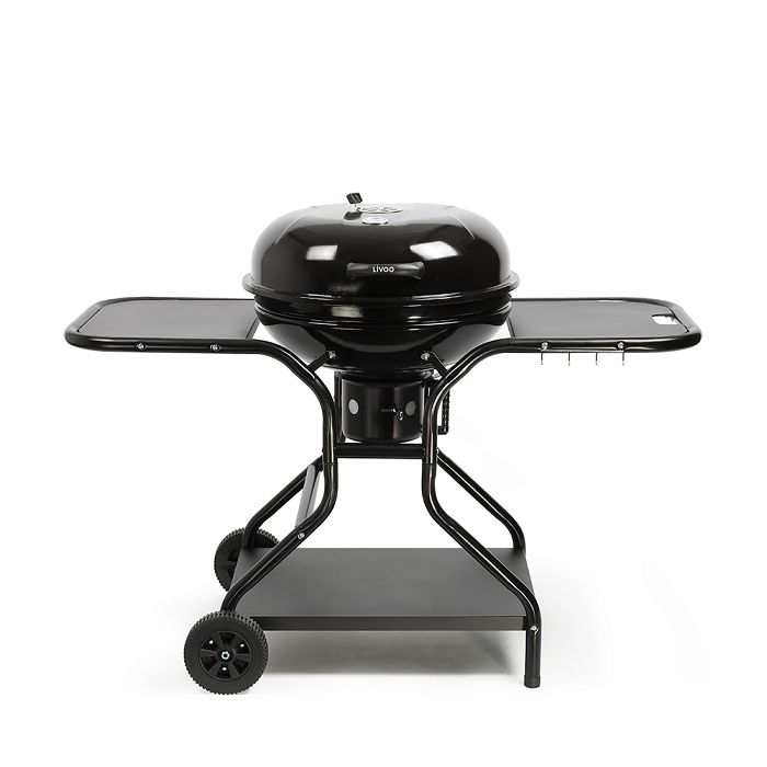  Barbecue à charbon avec tablettes