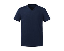 Tee-shirt col V homme couleur